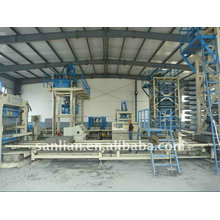 Full automatic block production line